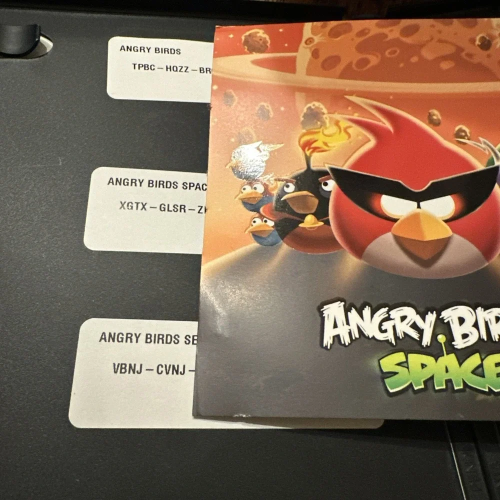 Angry Birds / Seasons / Space PC 2012 Video Game Compilation 3 Games in 1